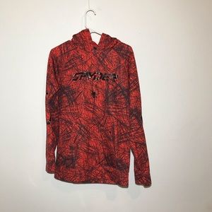 Red Spyder pullover hoodie shirt XL